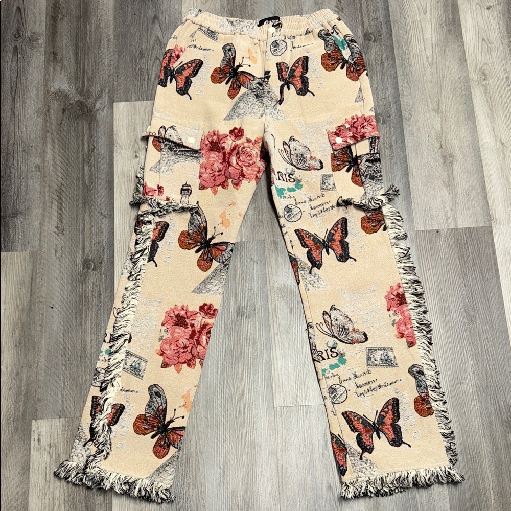 Guapi Tapestry Patterned Pants bottoms